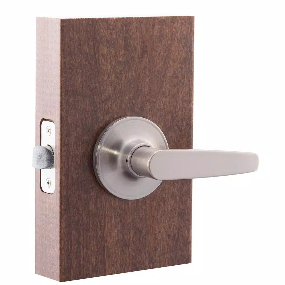 Copper Creek Satin Stainless Passage Door Lever, Residential Grade 3