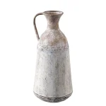 Winsome House 2-Piece White Metal Roma Pitcher Vase Set - Distressed Shabby Chic Urn Style thumbnail 8
