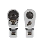 TEKTON 1/2 in. Drive 10-1/2 in. Flex Quick-Release Ratchet, 90-Tooth Ultra-Compact Head thumbnail 2