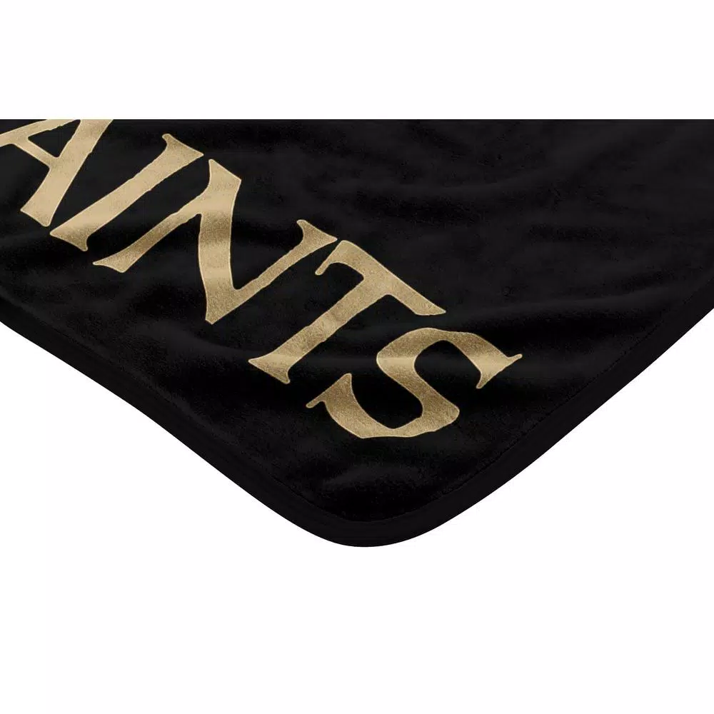 NFL The Northwest Company Officially Licensed NFL New Orleans Saints Raschel Throw Blanket