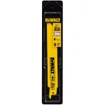 DEWALT 6 in. 18 TPI Bi-Metal Straight Back Reciprocating Saw Blade (5-Pack) thumbnail 3