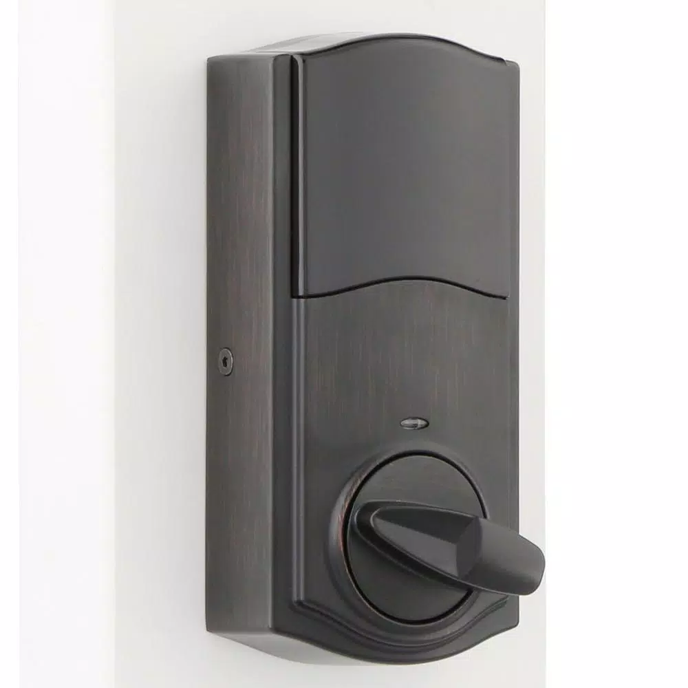 Kwikset SmartCode 916 Z-Wave Smart Deadbolt with SmartKey Security, Venetian Bronze