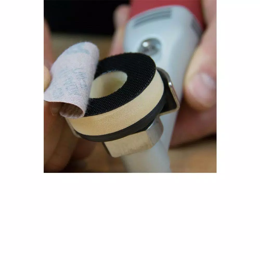 King Arthur's Tools Merlin2 Soft Hook and Loop Backing Pad for 2 in. to 2.2 in. Sandpaper Discs