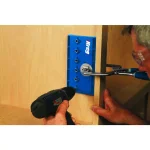 Kreg 5 mm Shelf Pin Jig with Hardened-Steel Drill Guides thumbnail 6