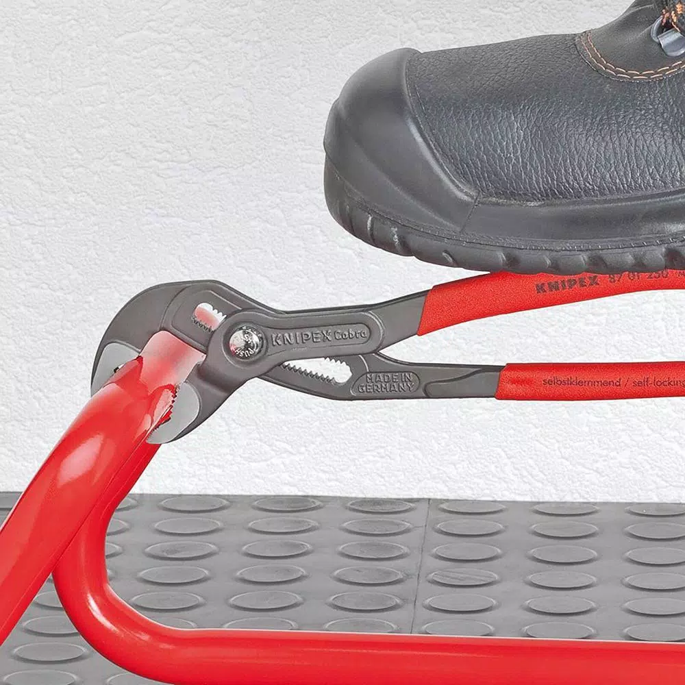 KNIPEX 10 in. Cobra Series Extra-Slim Nose Pliers