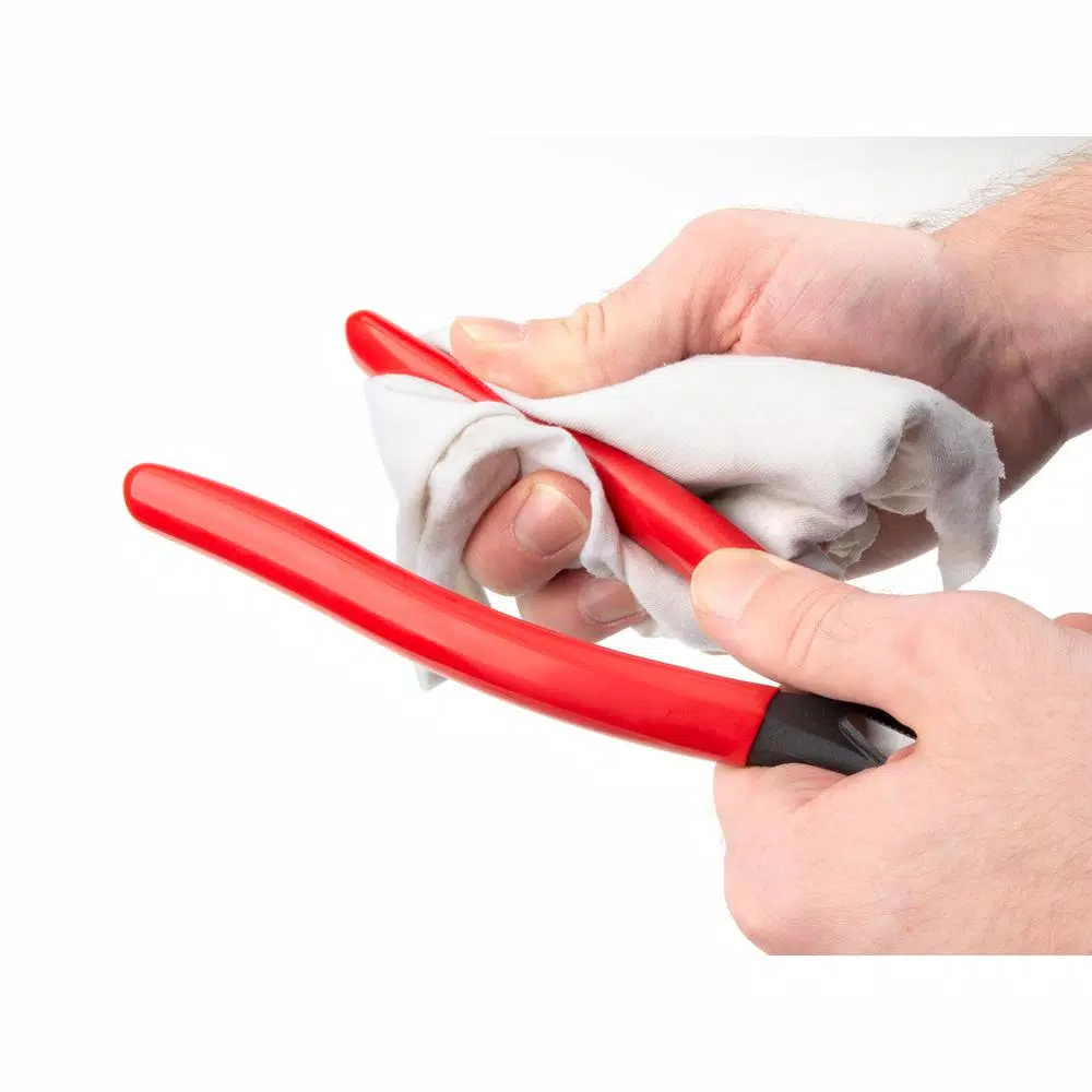 TEKTON 9-1/2 in. Lineman's Pliers with Induction-Hardened Side Cutters