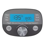 Elite 6.5 Qt. Stainless Steel Electric Multi-Cooker with Non-Stick Aluminum Pot and LCD Display thumbnail 2