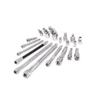 Husky 287-Piece Mechanics Tool Set with 1/4 in., 3/8 in., and 1/2 in. Drive Ratchets thumbnail 8