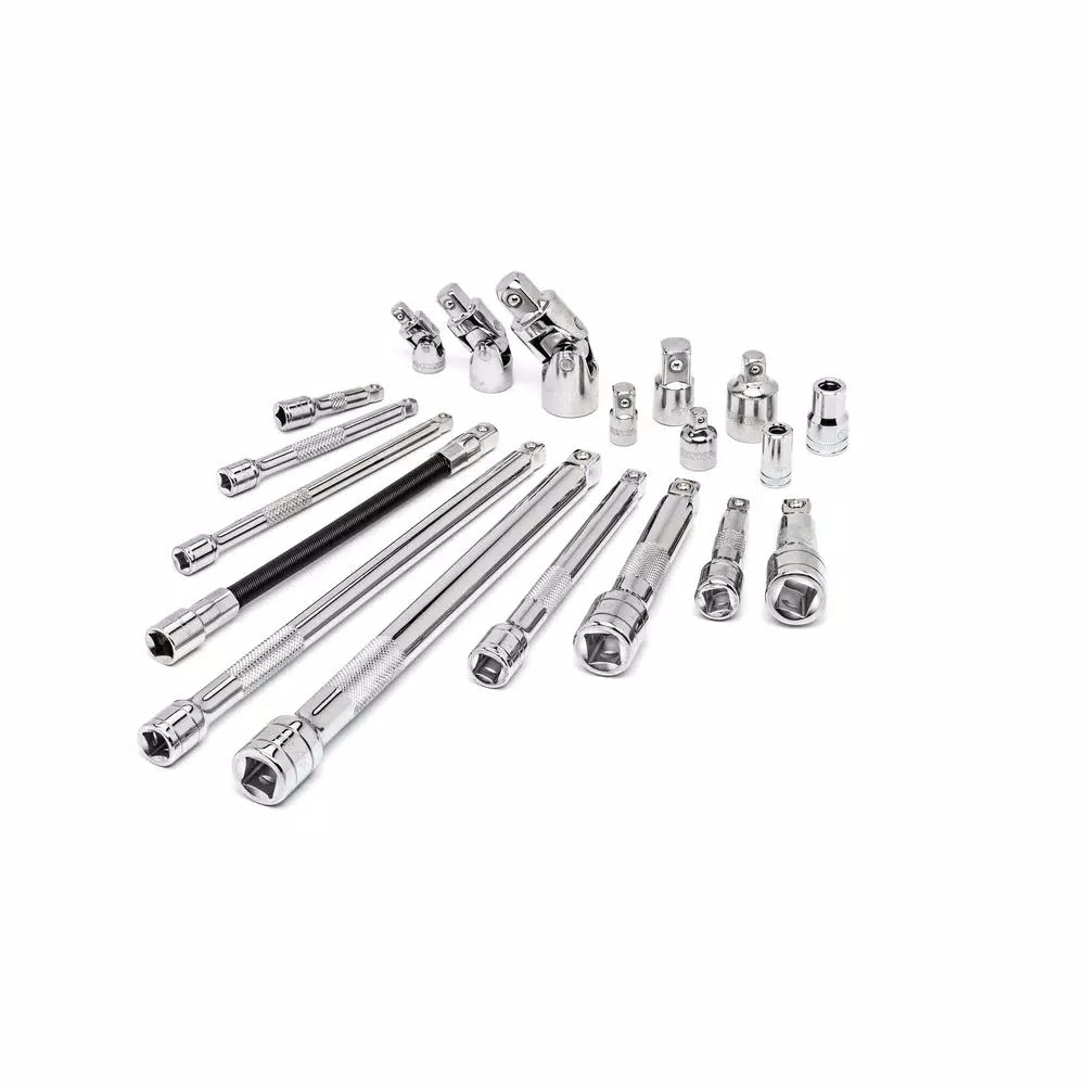 Husky 287-Piece Mechanics Tool Set with 1/4 in., 3/8 in., and 1/2 in. Drive Ratchets
