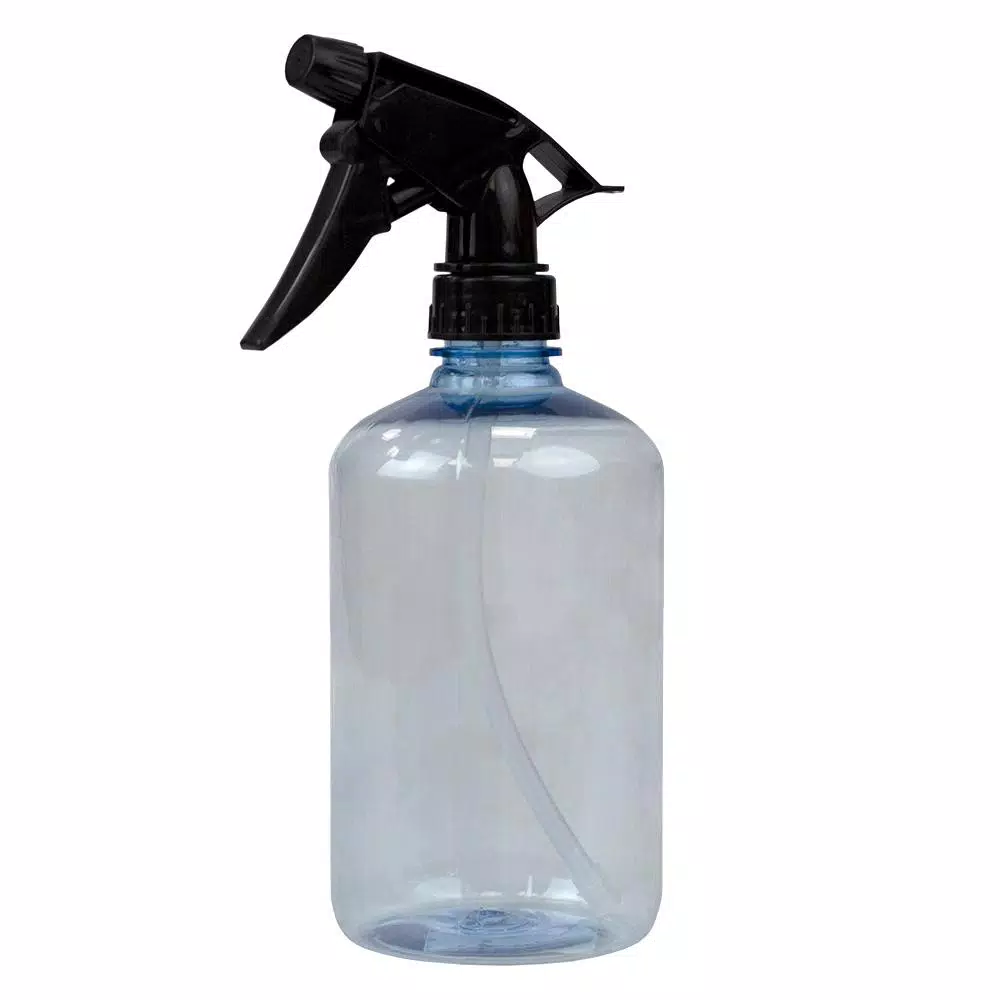 Unbranded 17 oz. Clear Plastic Spray Bottle - Multi-Purpose Empty Mister for Cleaning, Detailing, and Hair Care
