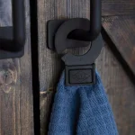 RITZ Hook and Hang Federal Blue Woven Cotton Kitchen Towels, Set of 2 thumbnail 2