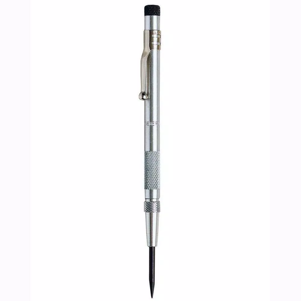 General Tools 87 Pocket Automatic Center Punch, Adjustable Spring Impact Tool
