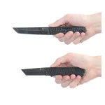 Sheffield REAPR TAC Tanto Knife Set - 2-Piece Fixed Blade and Folding Knife Set thumbnail 7
