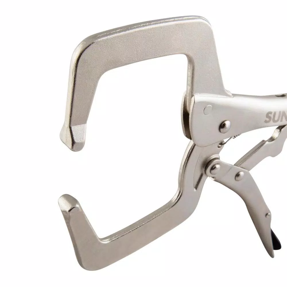 SUNEX TOOLS Sunex LC11 11 in. Locking C-Clamp with 3-3/8 in. Jaw Capacity