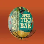 Crystal Art Gallery Open Tiki Bar Wall Decor Bottle Opener with Cap Catcher thumbnail 1