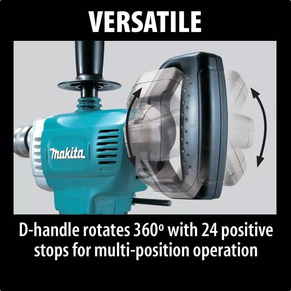 Makita DS4011 1/2 in. Spade Handle Drill, 8.5 Amp, Corded