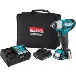 Makita 12V MAX CXT Cordless 3/8 in. Square Drive Impact Wrench Kit (WT02R1) thumbnail 1