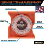 Johnson Pitch and Angle Locator Protractor Tool thumbnail 2