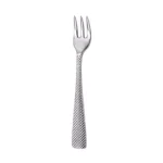 Oneida Jade 18/10 Stainless Steel Cocktail Forks, Diamond Inspired Textured Design, Set of 12 thumbnail 1
