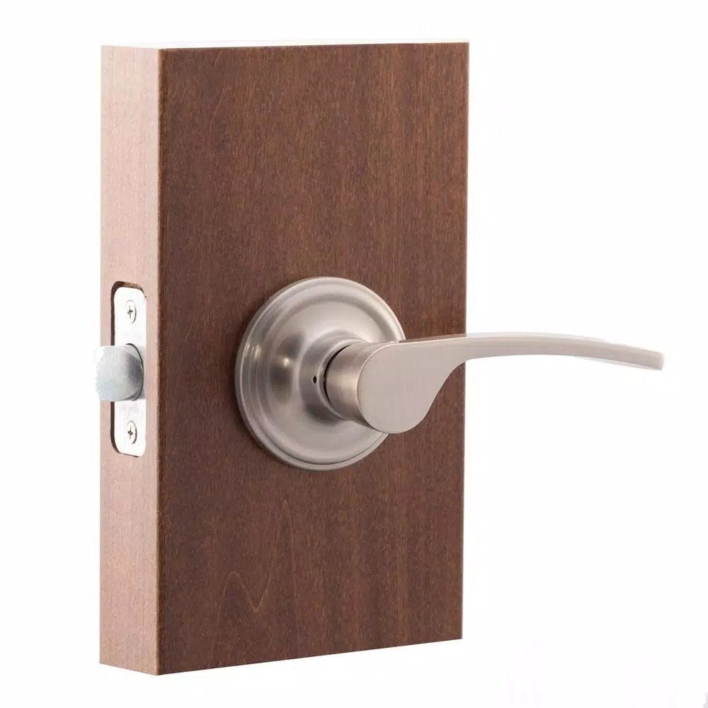 Copper Creek Scandinavian Kash Satin Stainless Passage Lever for Hall and Closet Doors