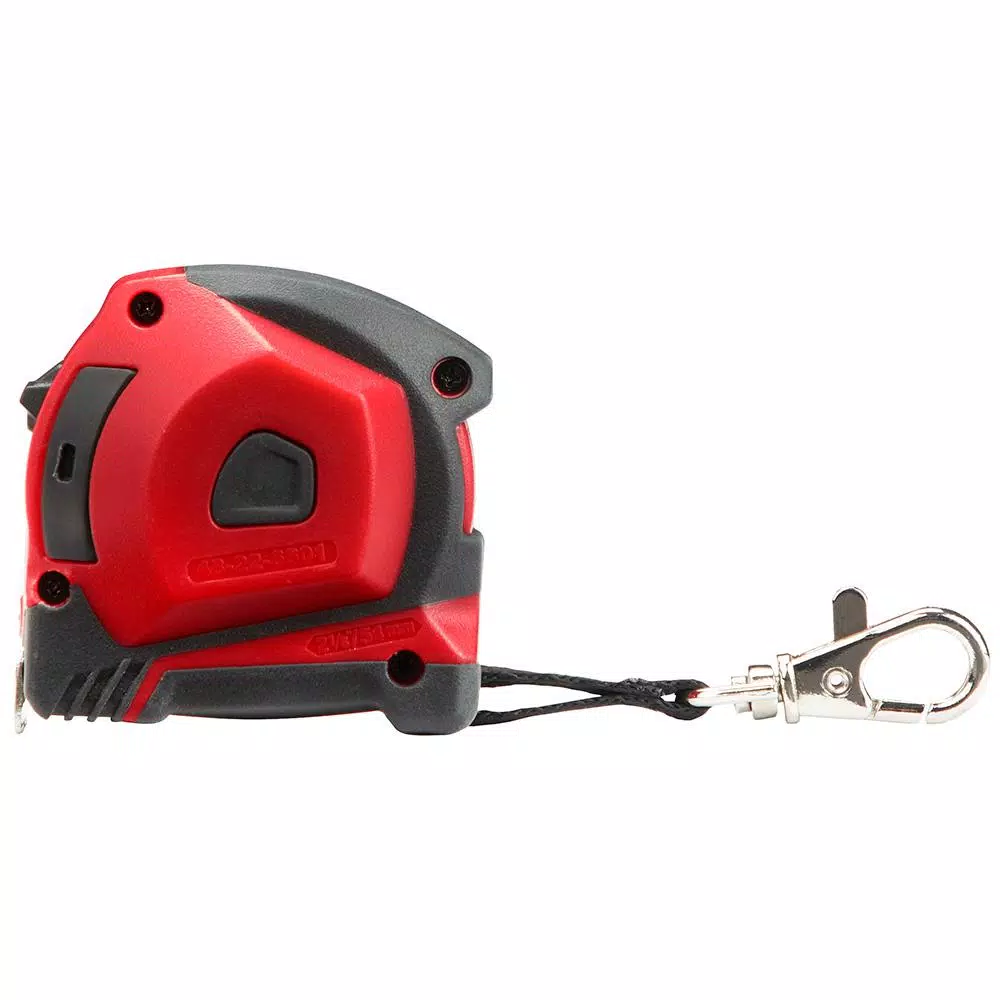 Milwaukee 10 ft. Keychain Tape Measure with LED Light and Magnetic Back
