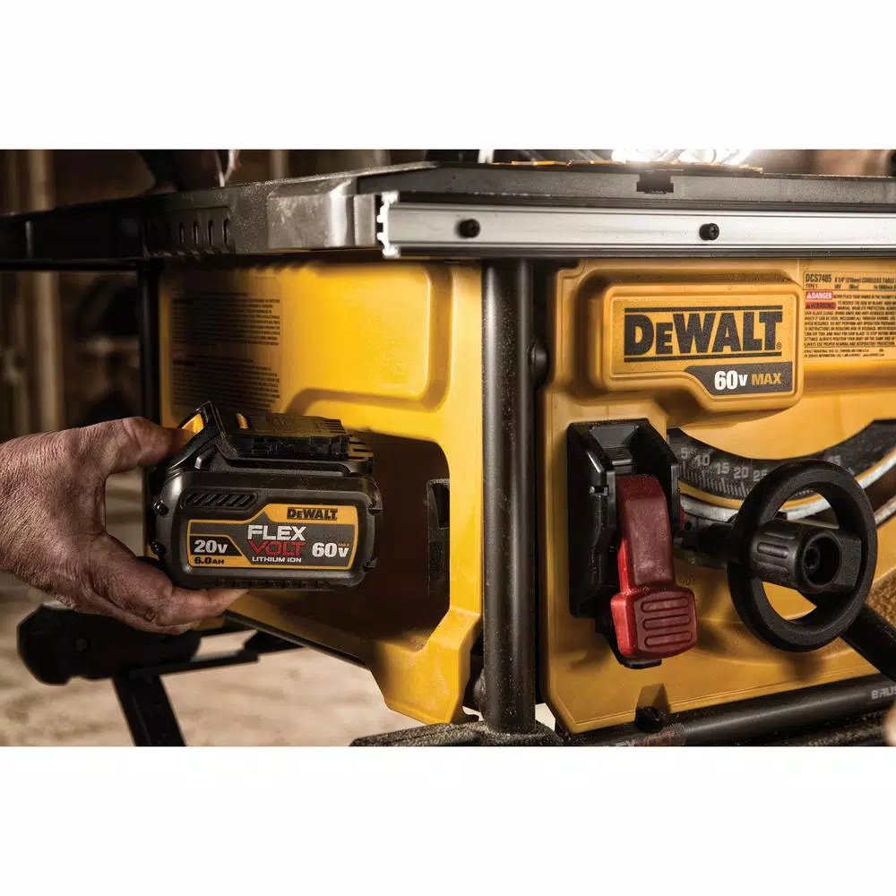 DEWALT DCS7485B 60V MAX FLEXVOLT 8-1/4 in. Cordless Brushless Table Saw (Tool-Only)