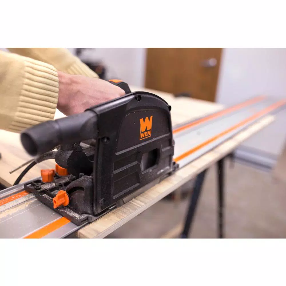 WEN 10 Amp 6.5 in. Plunge Cut Sidewinder Track Saw