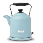 Haden Highclere 1.5L Electric Kettle, 6-Cup Cordless Kettle with Auto Shut-Off, Poole Blue thumbnail 1