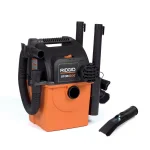 RIDGID 5 Gal. 5.0 Peak HP Stor-N-Go Portable Wet/Dry Shop Vacuum with Wall Mount and LED Car Nozzle thumbnail 1