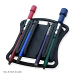 Rack-A-Tiers Holds A Bit 4 in. x 3.75 in. Drill Bit Holder for 1/4 in. Hex Shank Accessories thumbnail 2