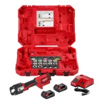 Milwaukee M18 FORCE LOGIC 600 MCM Cordless Crimper Kit with Aluminum Dies thumbnail 1