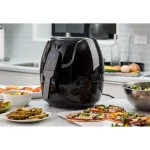 Modernhome 5.8 Qt. Digital Air Fryer, 1700W Family-Sized Air Fryer with Recipe Book, Black thumbnail 8