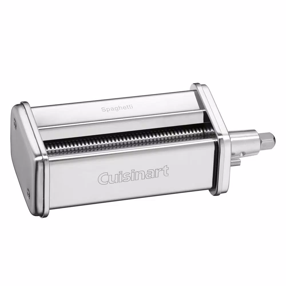 Cuisinart Stainless Steel Pasta Roller and Cutter Attachment for Stand Mixers, 5.5 Qt.