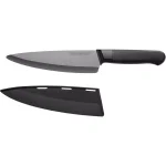 KitchenAid 4-Piece Ceramic Cutlery Set, Stone Grey Blades with Black Handles thumbnail 3