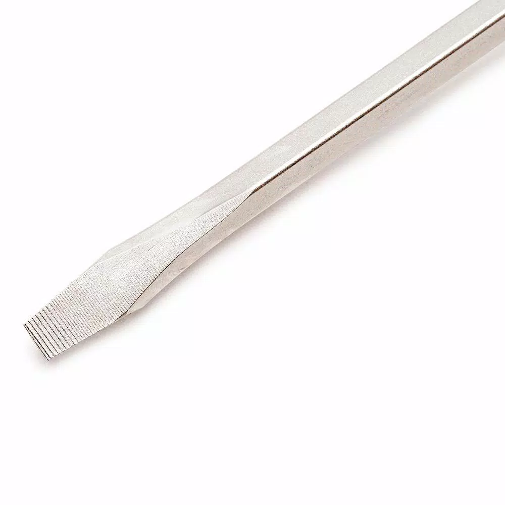 Husky 1/4 in. x 6 in. Slotted Screwdriver with Square Shaft and Acetate Handle