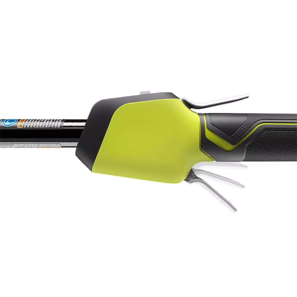 RYOBI 40V Brushless Cordless String Trimmer and Pole Saw Kit with 4.0 Ah Battery and Charger