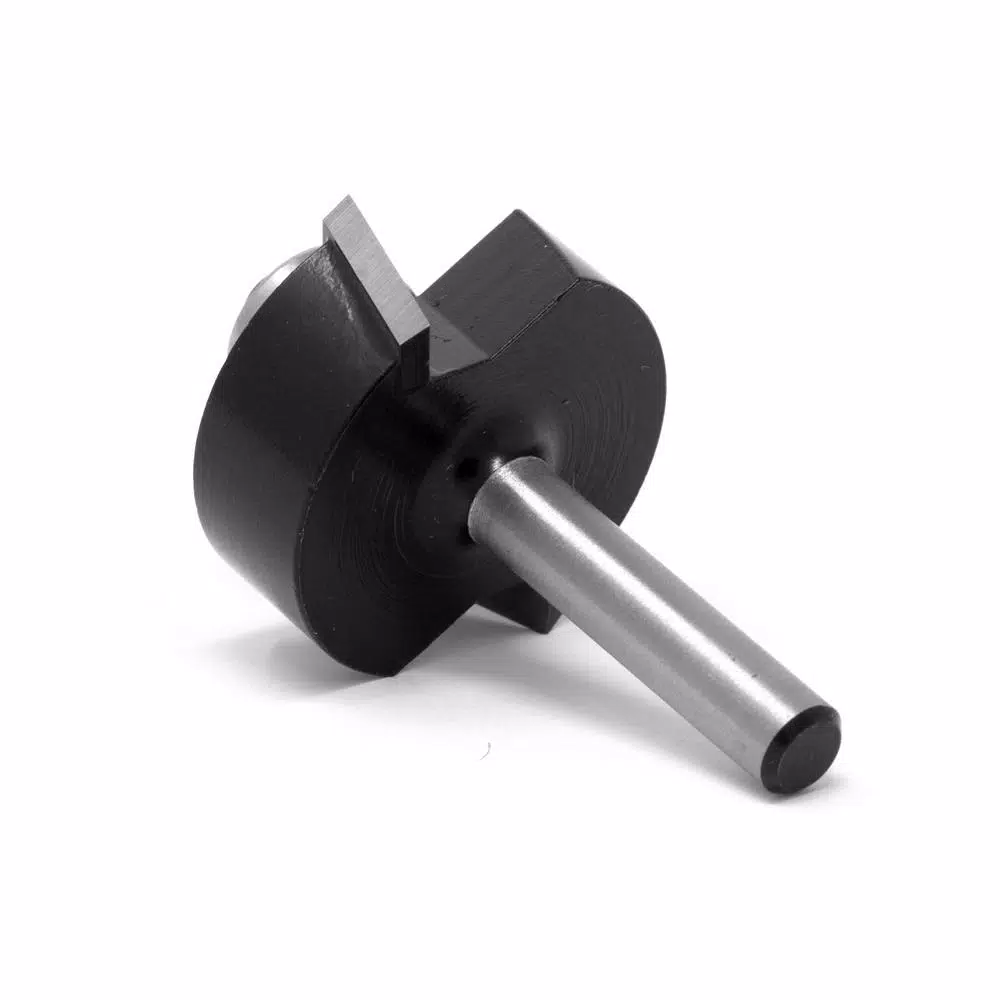 WEN 1-1/4 in. Carbide Tipped Rabbeting Router Bit, 1/4 in. Shank