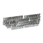 Husky 125-Piece Mechanics Tool Set with 144-Position 1/4 in. and 3/8 in. Drive Ratchets thumbnail 5