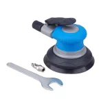 Steel Core 5 in. Air Palm Orbital Sander Pneumatic Disc Sander thumbnail 1