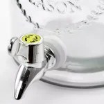 Gibson Home Bayfront Summer 2.6 Qt. Glass Drink Dispenser with Wire Bail Handle thumbnail 4