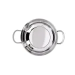 Unbranded 0.50 qt. Stainless Steel Balti Pan with Easy-Grip Handles thumbnail 4
