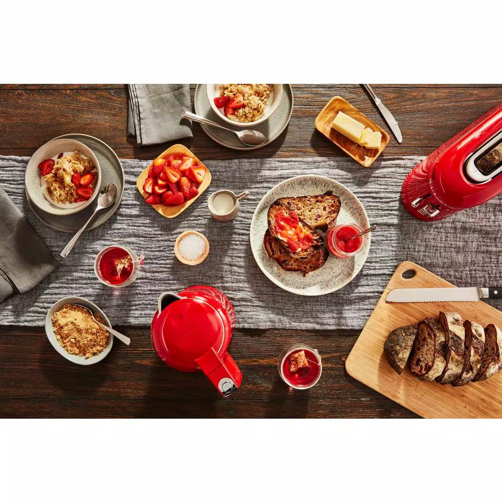 KitchenAid 100-Year Limited Edition Queen of Hearts Electric Kettle, 1.5L, Passion Red