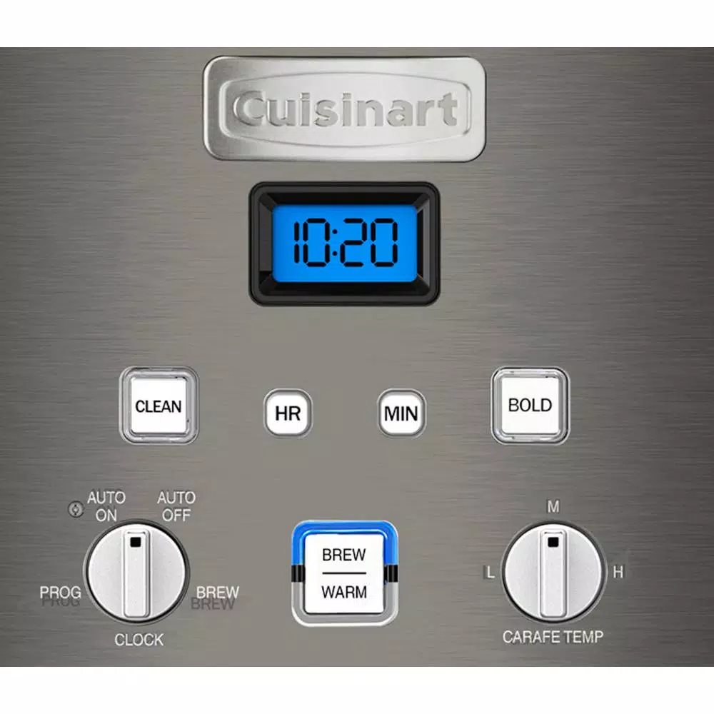 Cuisinart Coffee Center 12-Cup Coffee Maker and Single Serve Brewer, Black Stainless Steel