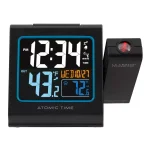 La Crosse Technology 5 in. Color Projection Atomic Digital Alarm Clock with Wireless Outdoor Sensor thumbnail 2
