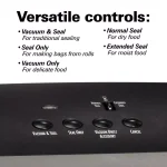 Hamilton Beach NutriFresh Black Food Vacuum Sealer with Extended Seal thumbnail 10