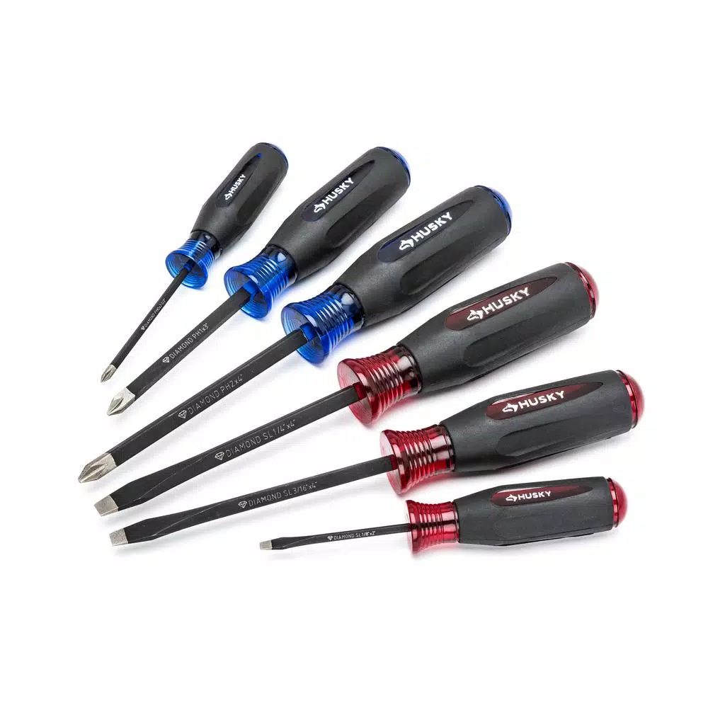 Husky 274-Piece Mechanics Tool Set with 1/4 in., 3/8 in., and 1/2 in. Drive Sockets and Wrenches