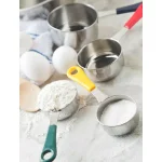 Fox Run 4-Piece Stainless Steel Measuring Cup Set with Color-Coated Handles thumbnail 11