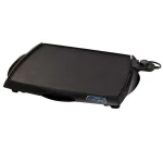 Presto Tilt 'n Drain 285 sq. in. Non-Stick Electric Griddle, Black thumbnail 1