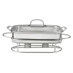 Cuisinart 7BSRT-31 Classic Entertaining 5 Qt. Rectangular Stainless Steel Buffet Server thumbnail 1