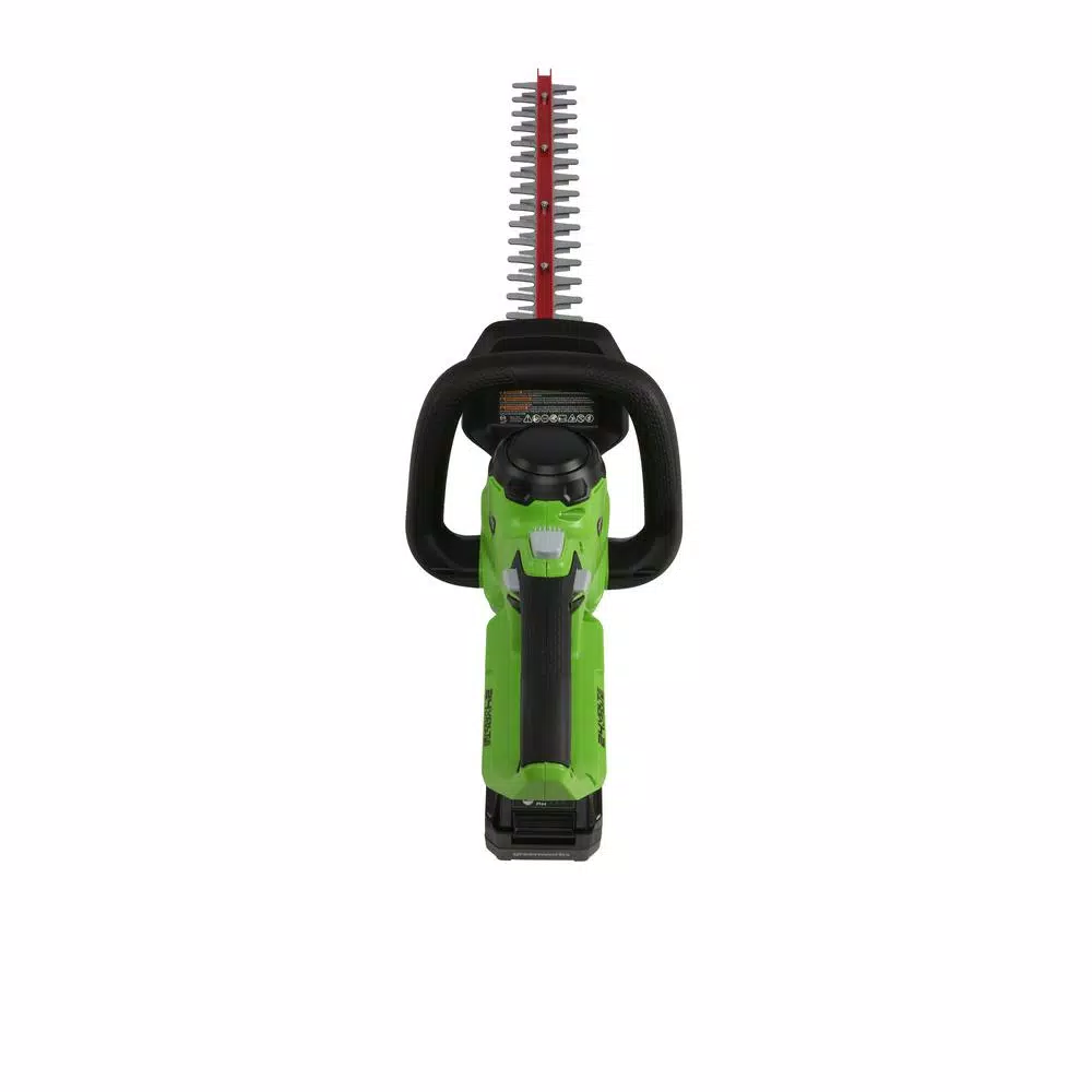 Greenworks 24V Cordless 22 in. Hedge Trimmer, Tool Only